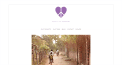 Desktop Screenshot of heartstoharmony.org