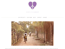 Tablet Screenshot of heartstoharmony.org
